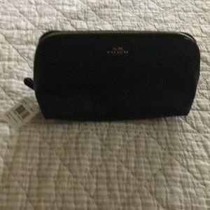 Small cosmetic new coach bag